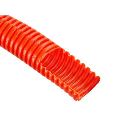 100' Ft 5/8 IN Split Wire Loom Conduit Corrugated Plastic Tubing Sleeve Tube US